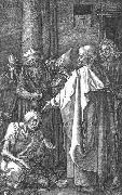 Albrecht Durer, St Peter and St John Healing the Cripple